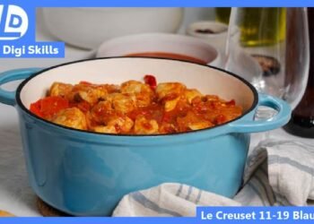 Le Creuset 11-19 Blau Schale