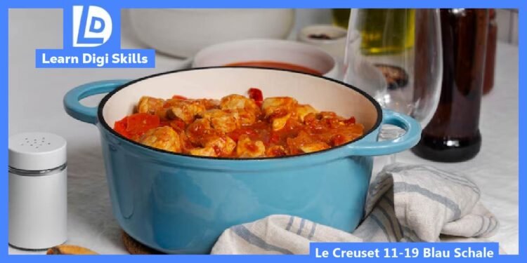 Le Creuset 11-19 Blau Schale